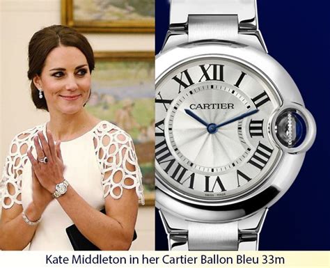 kate middleton cartier watch|cartier ballon bleu watch.